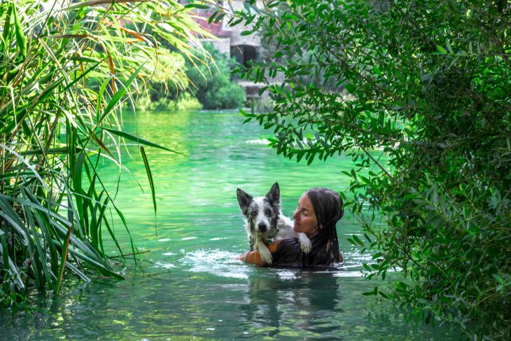 národný park krka, so psom do chorvátska, dovolenka so psom pri mori, výlet so psom